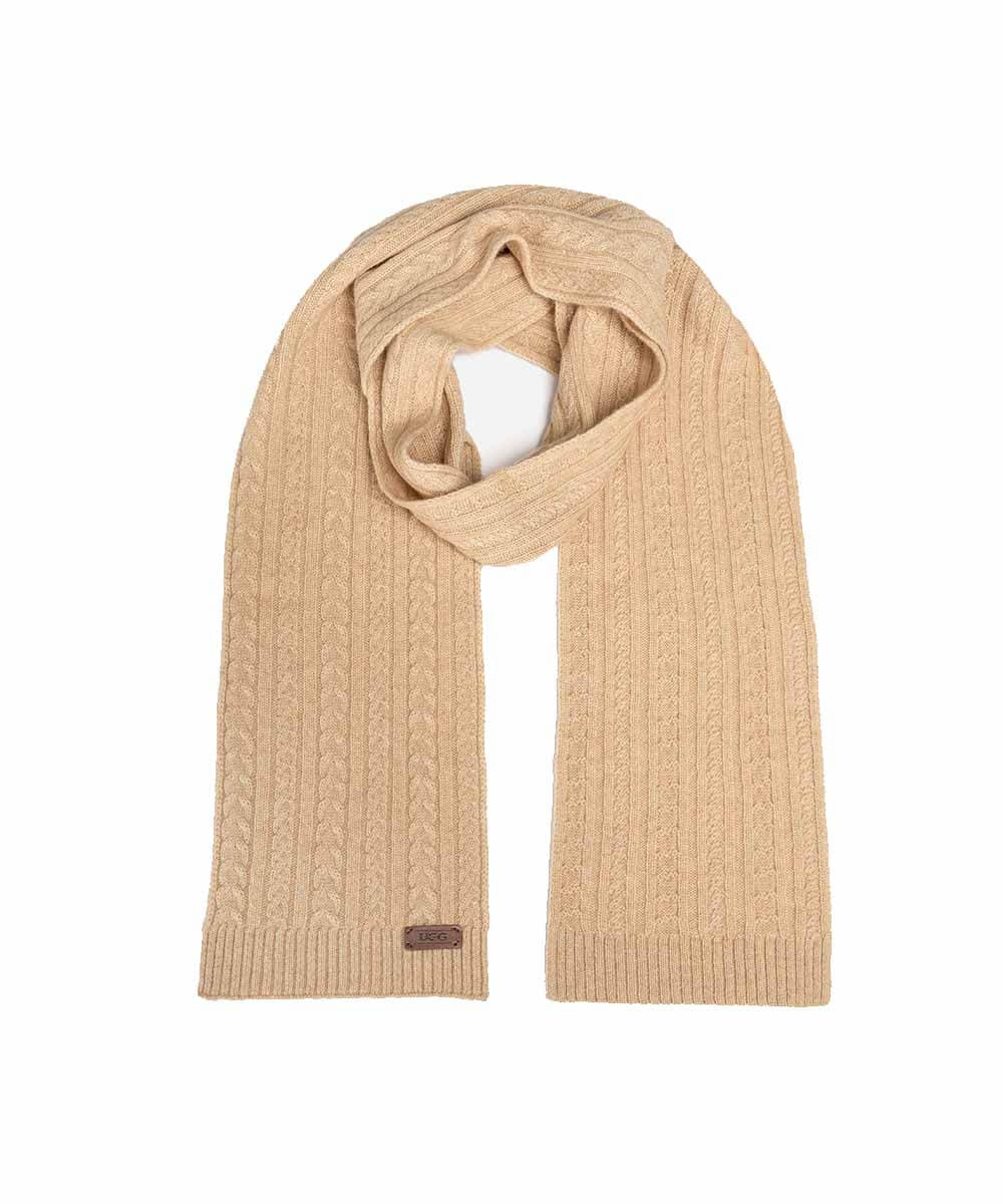 Cashmere Cable UGG Scarf Main image