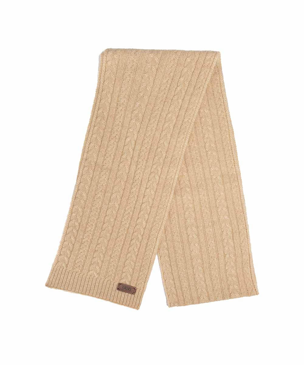 Cashmere Cable UGG Scarf