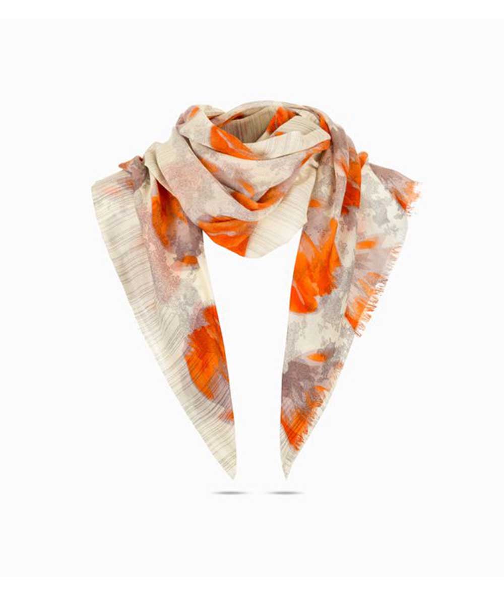 UGG Merino Wool Print Scarf - UGG Specialist Australia メイン画像