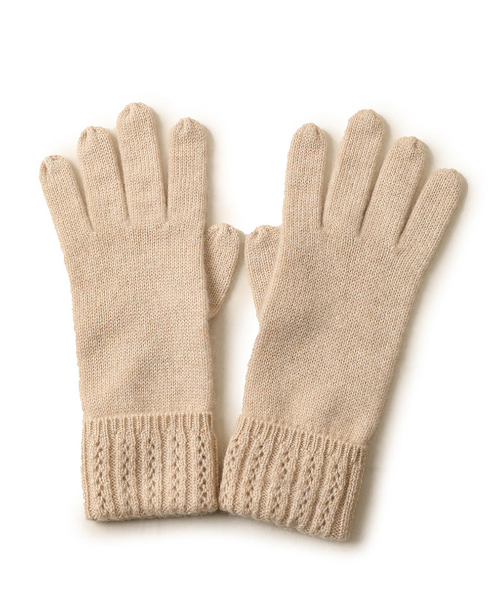 Pure Cashmere UGG Gloves by Mitchell-Y