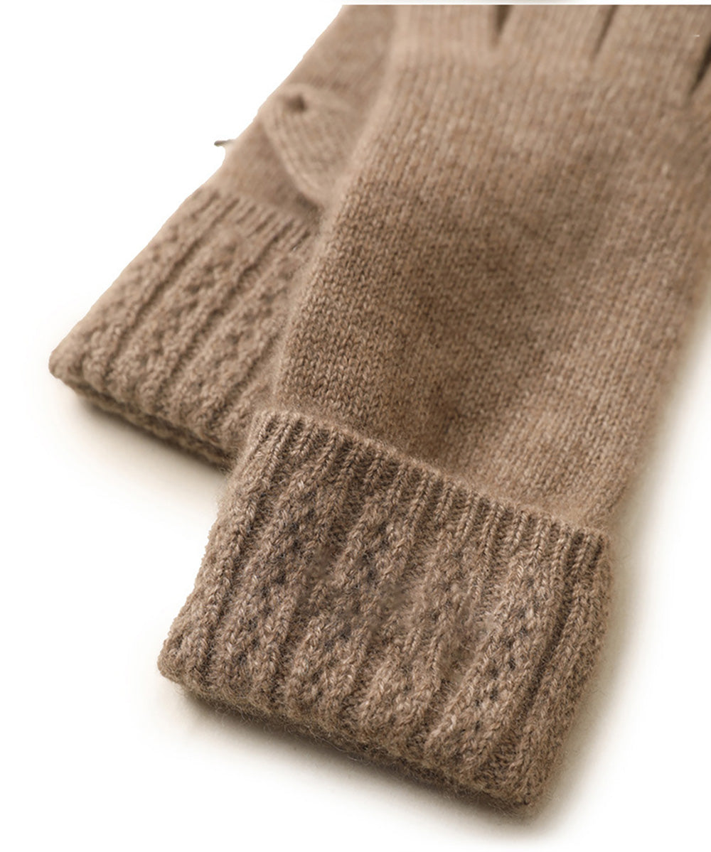 Pure Cashmere UGG Gloves by Mitchell-Y