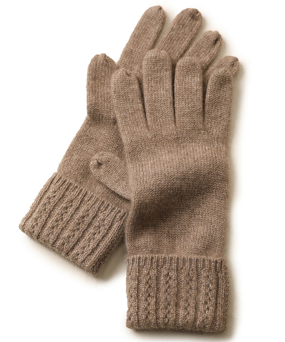 Pure Cashmere UGG Gloves by Mitchell-Y