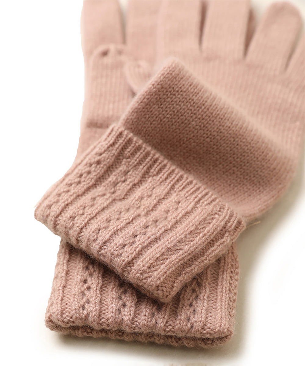 Pure Cashmere UGG Gloves by Mitchell-Y