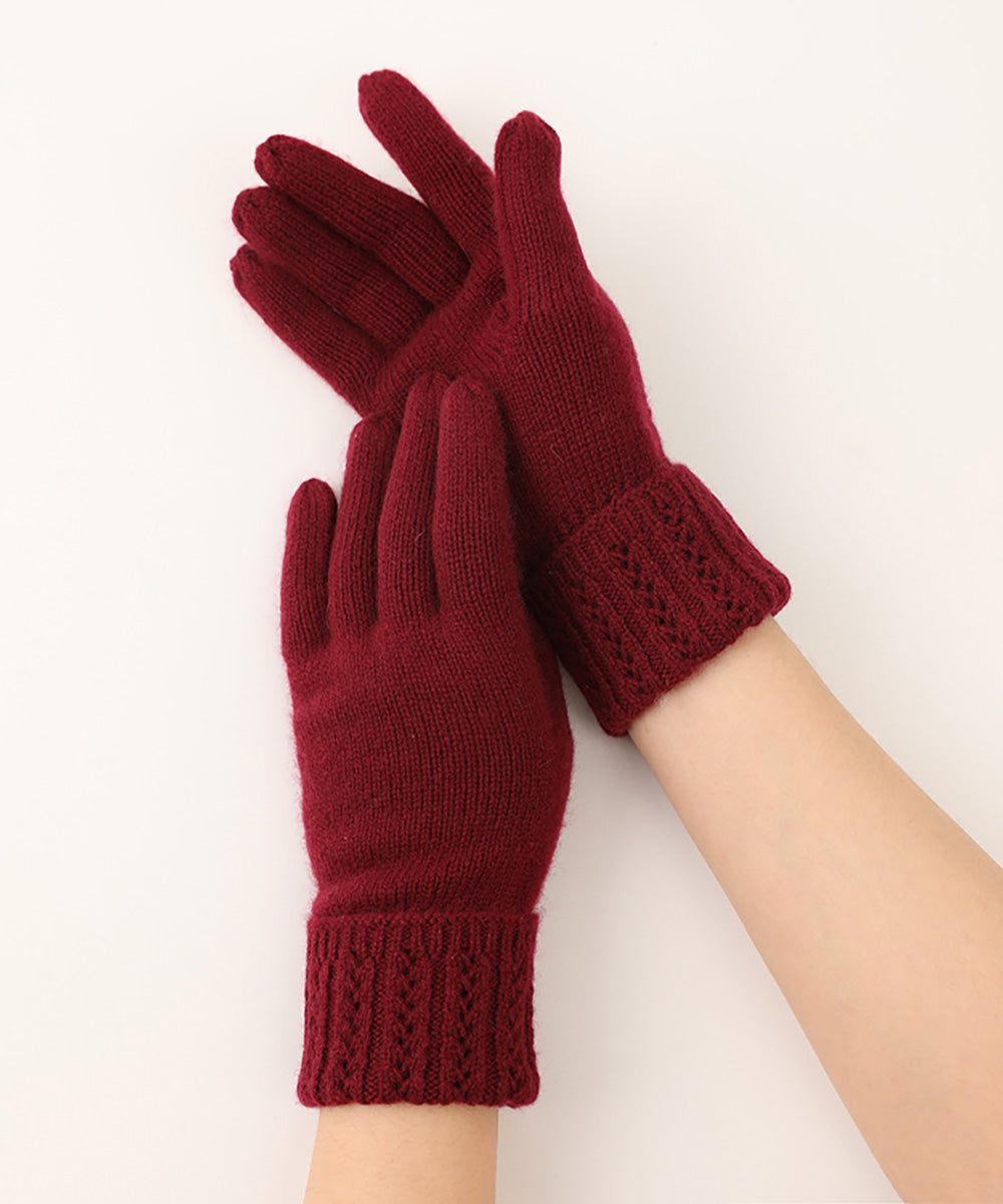 Pure Cashmere UGG Gloves by Mitchell-Y