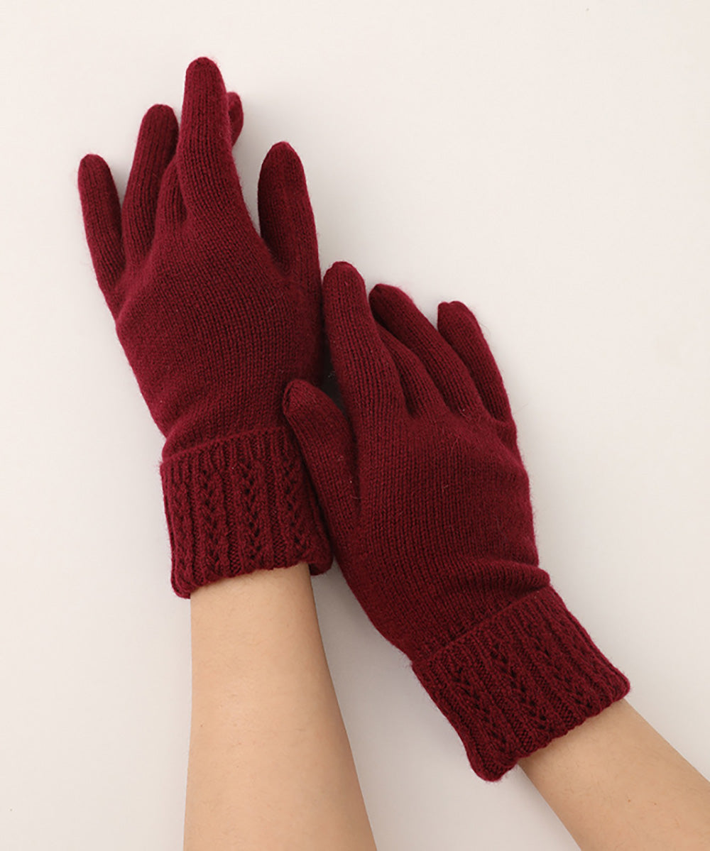 Pure Cashmere UGG Gloves by Mitchell-Y