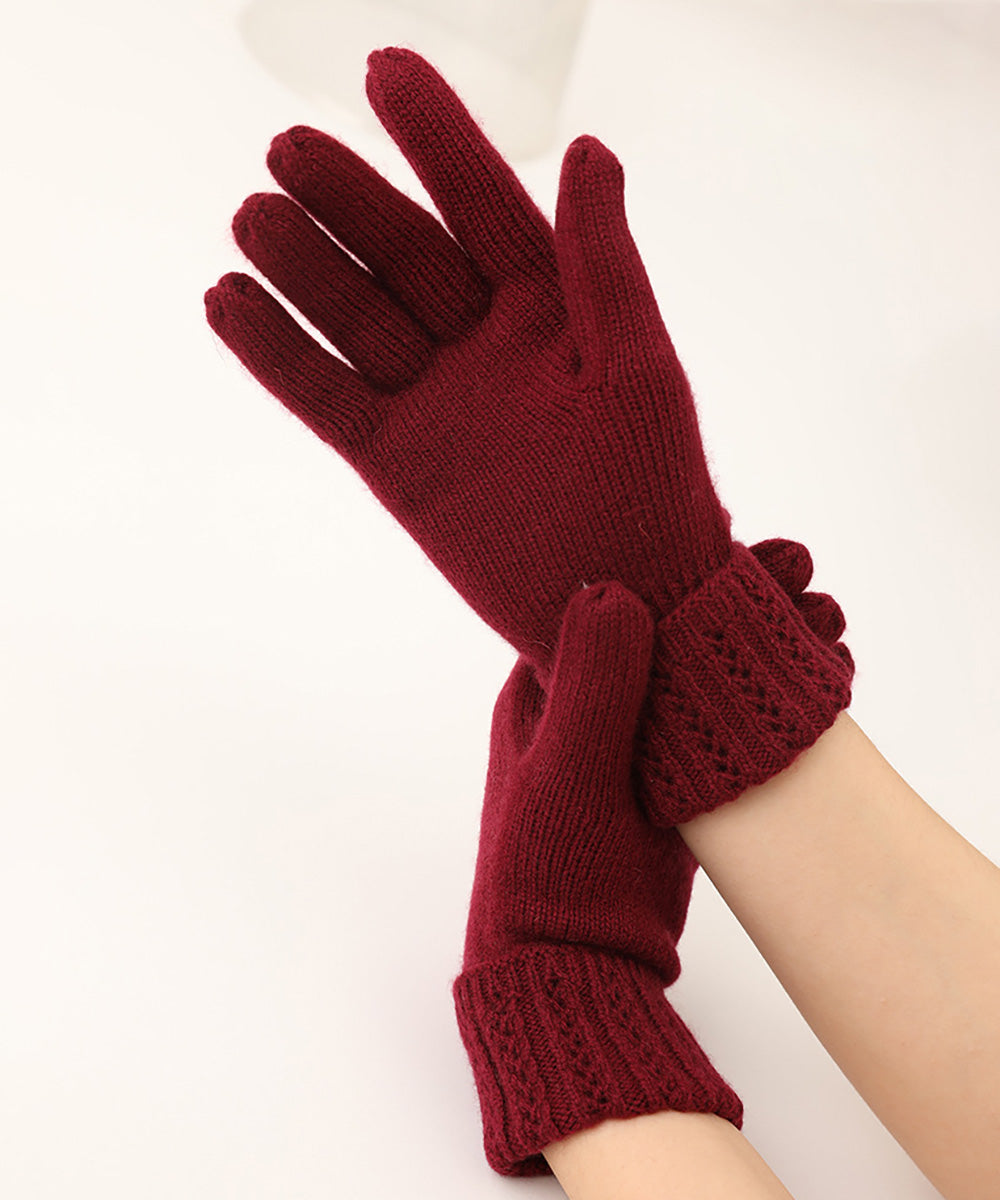 Pure Cashmere UGG Gloves by Mitchell-Y