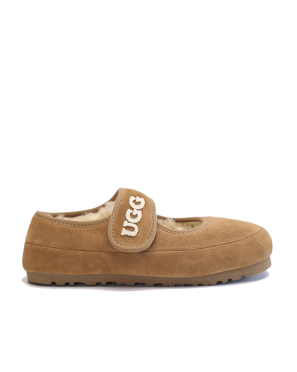 Maple Mary Jane Slippers