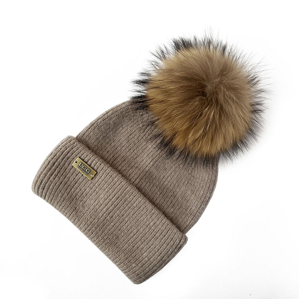 Mitchell-Y Pom Pom UGG Beanies 3P - UGG Specialist Australia