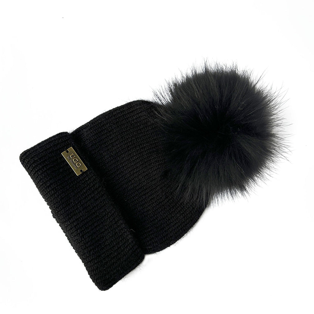 Mitchell-Y Pom Pom UGG Beanies 4P - UGG Specialist Australia
