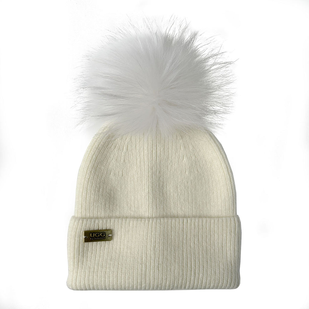 Mitchell-Y Pom Pom UGG Beanies 6P - UGG Specialist Australia
