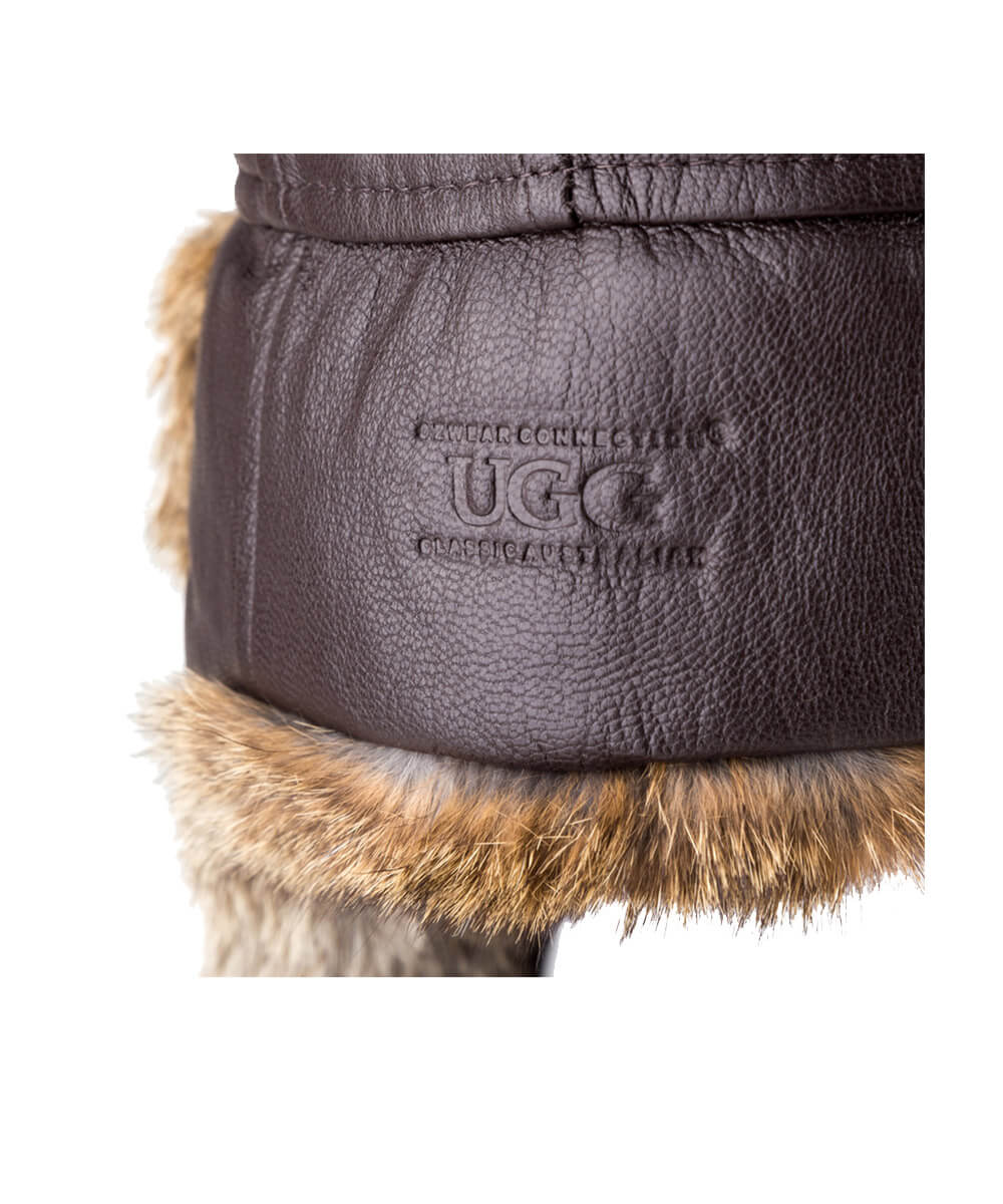 ラビットファー アビエイター UGG ハット サブ画像