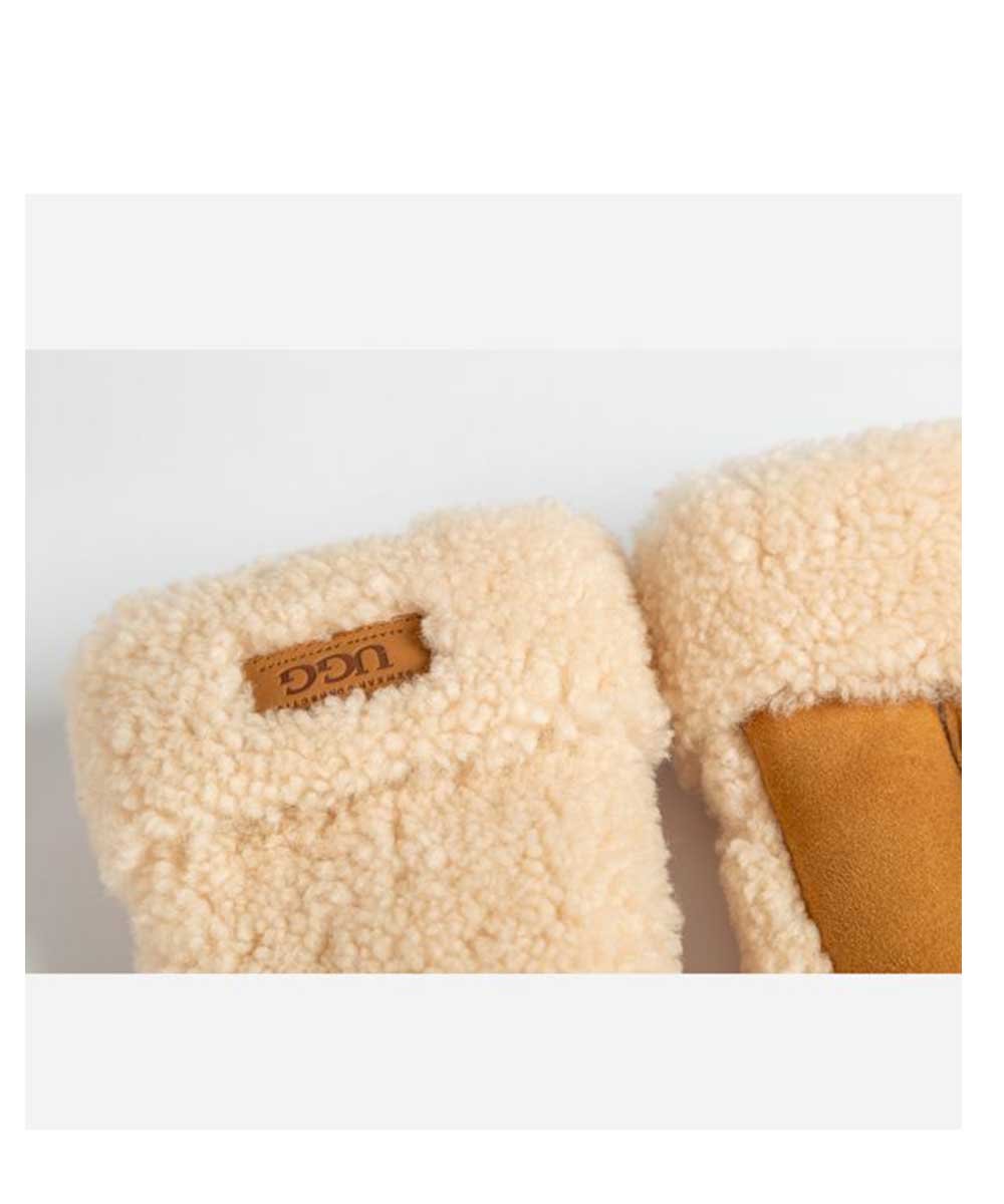 Curly UGG Mitten Gloves Secondary image