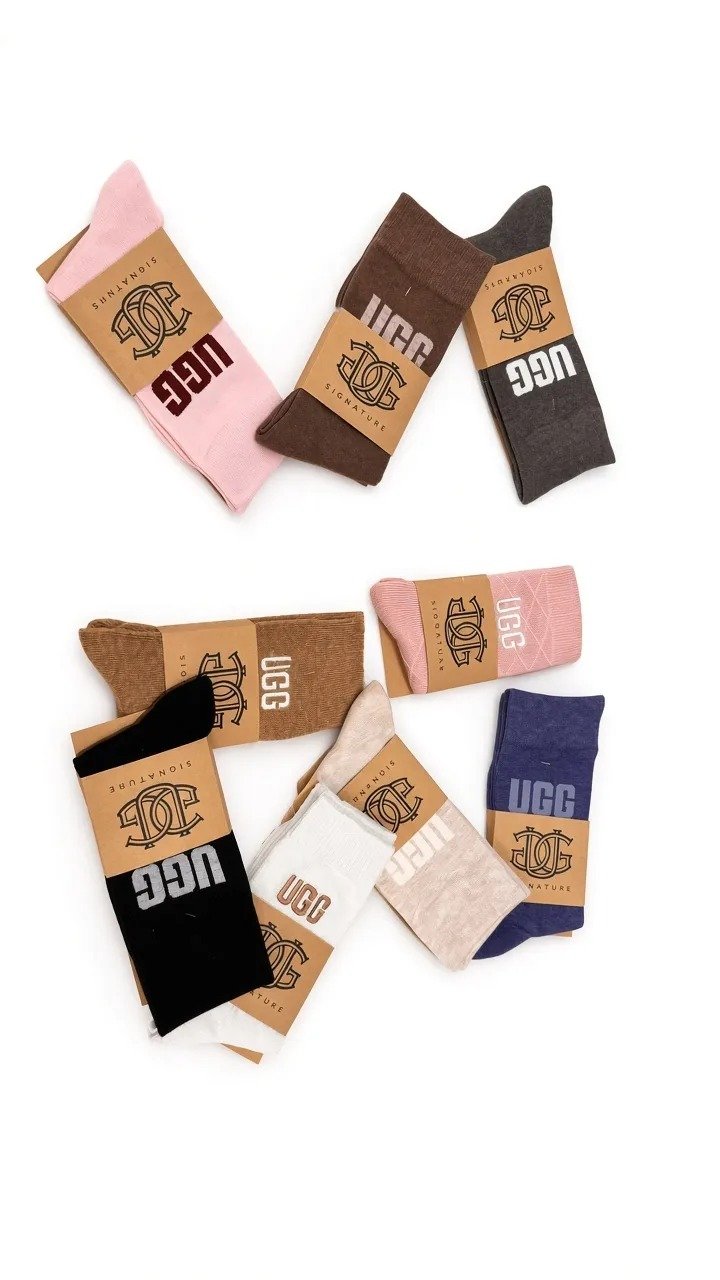 UGG knitted socks colour range