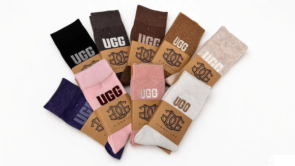 UGG knitted socks colour range