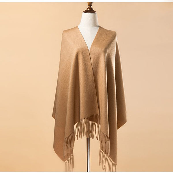 UGG Pure Cashmere Shawl Mitchell-Y in camel