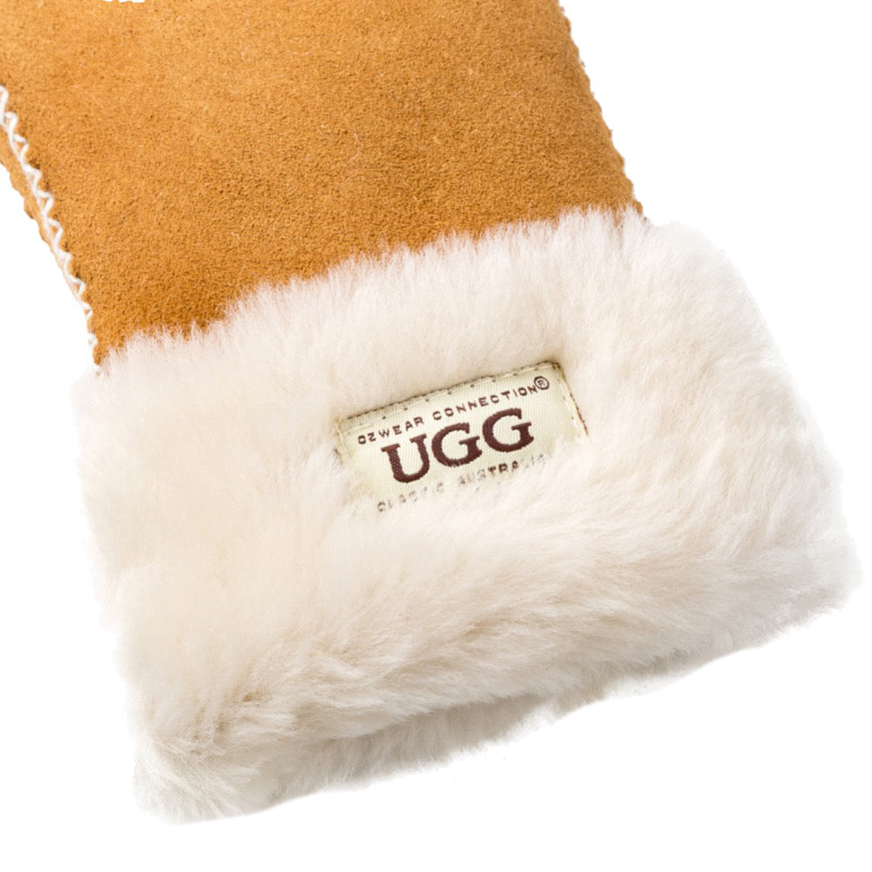 Double Cuff UGG Gloves