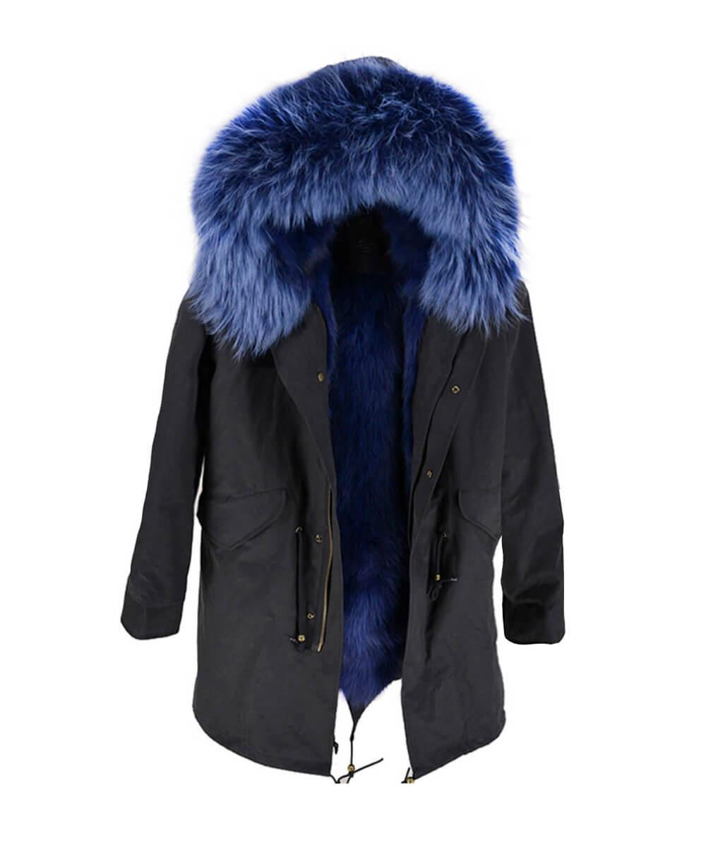 Parka Jacket Black & Navy - Women - UGG Specialist Australia
