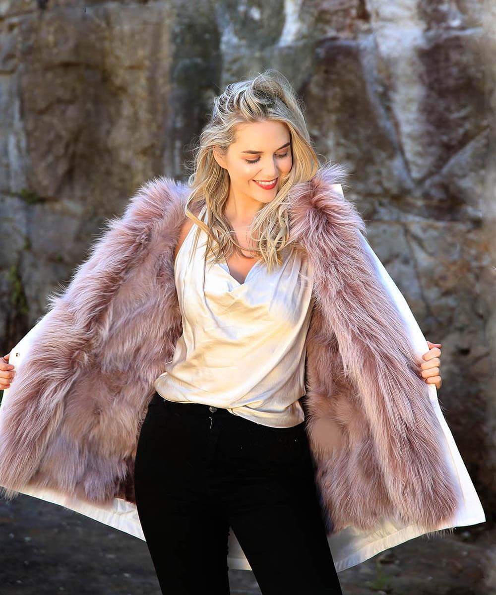 Raccoon Fur Jacket - Women - UGG Specialist Australia